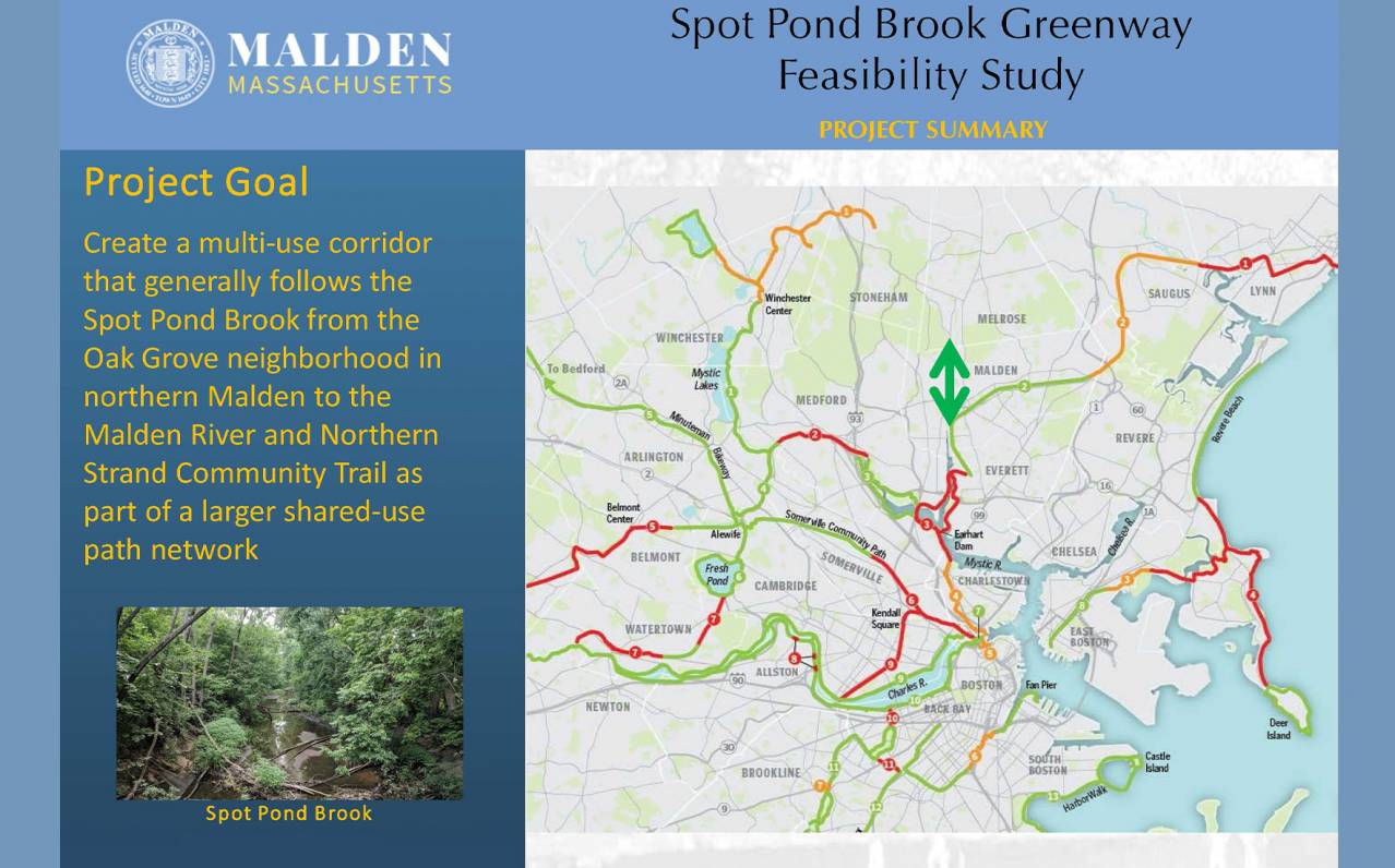 Shadley Associates Landscape Architecture: Spot Pond Brook Greenway Feasibility Study