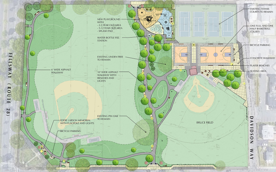 Shadley Associates Landscape Architecture: Devir Park rendered plan