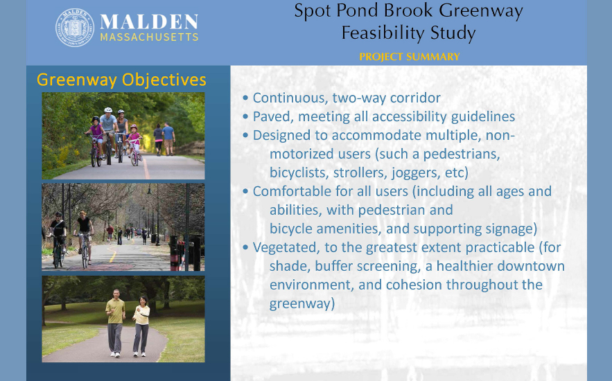 Shadley Associates Landscape Architecture: Spot Pond Brook Greenway Feasibility Study