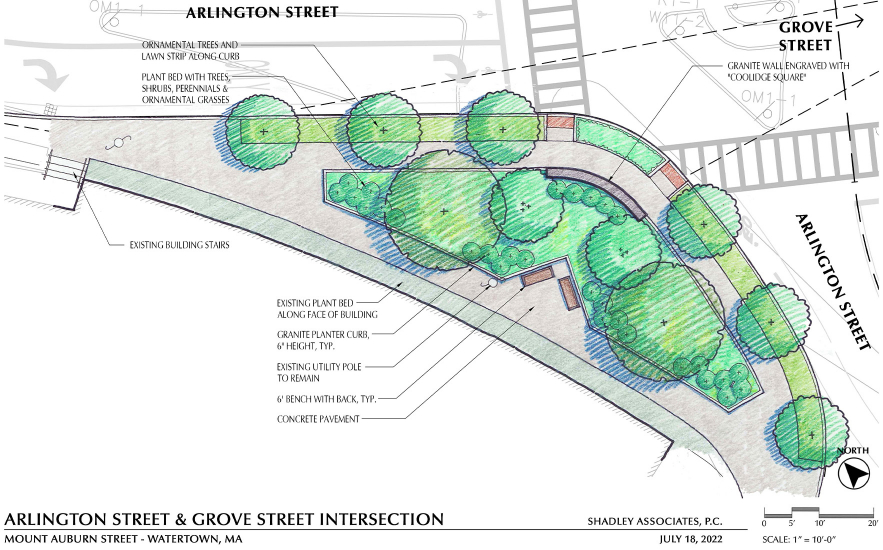 Shadley Associates Landscape Architecture: Mount Auburn Street Watertown