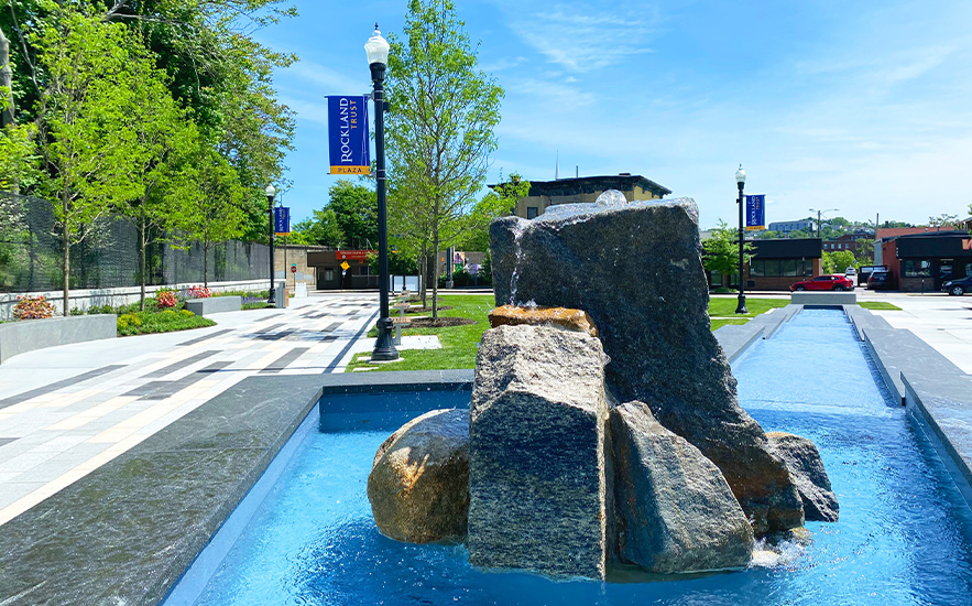 Canal Water Feature Granite Headwaters Fountain