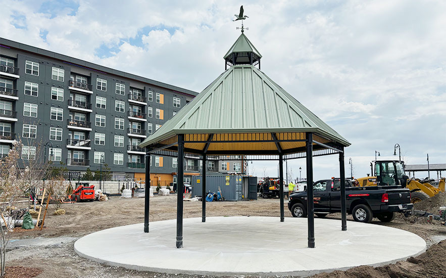 Shadley Associates Landscape Architecture: Sullivan Park shade structure