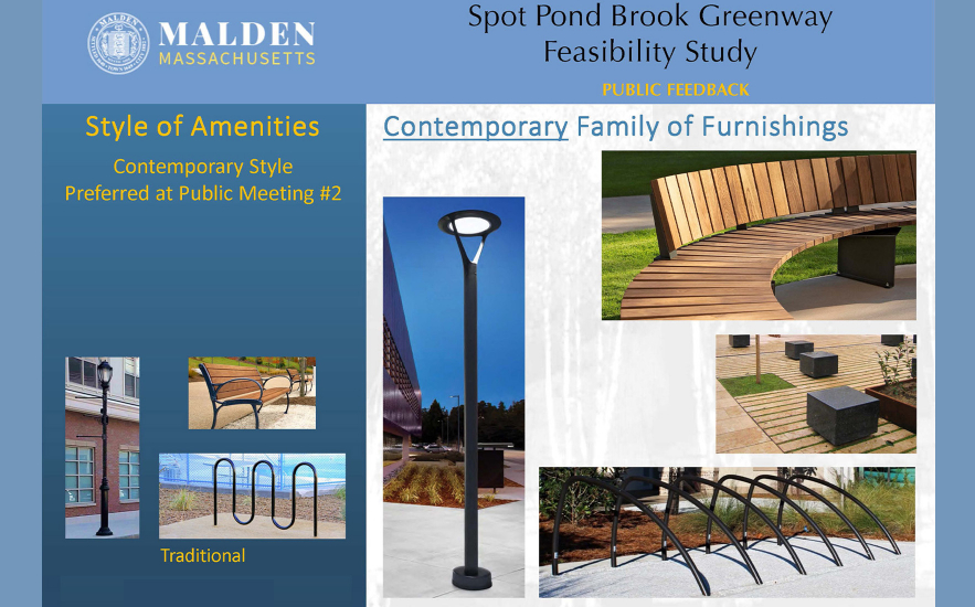 Shadley Associates Landscape Architecture: Spot Pond Brook Greenway Feasibility Study