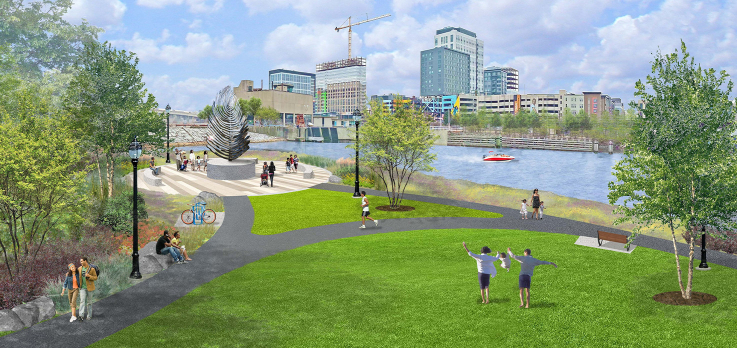 Shadley Associates Landscape Architecture: Everett Riverfront Walkway